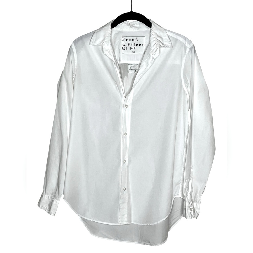 Frank & Eileen White Button-Down Shirt